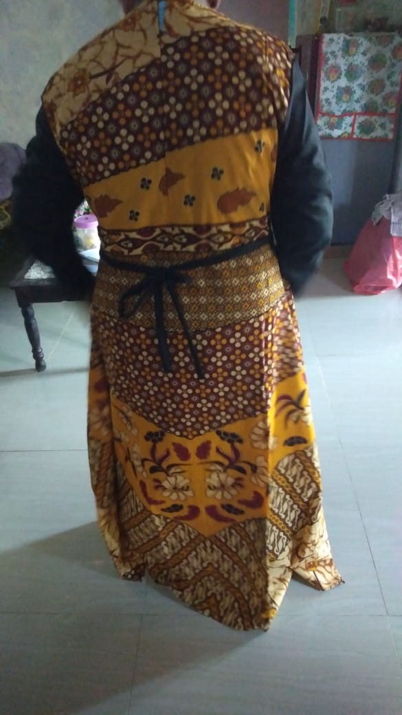 Gamis Batik Original Ratoe Modern  Realpict