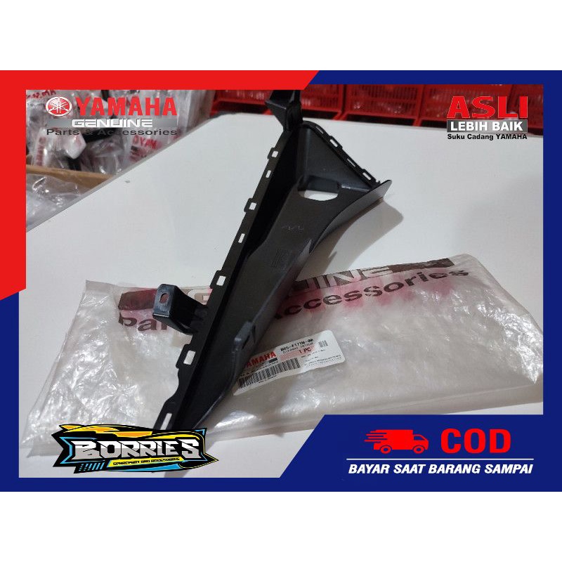 mole side cover Aerox 155 kiri B65-F171N-00 ori yamaha part