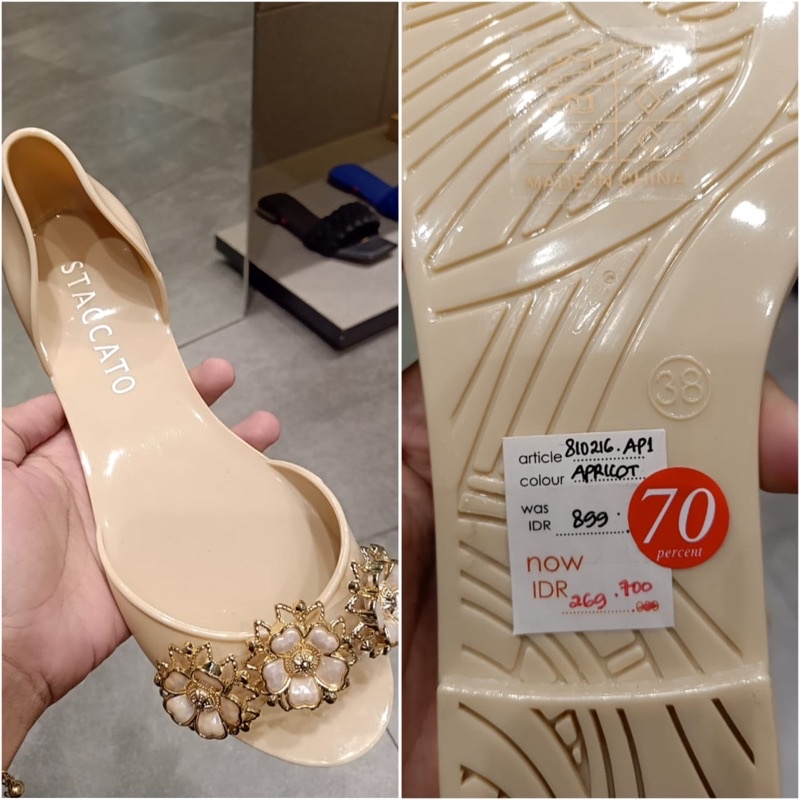 Staccato jelly shoes sale