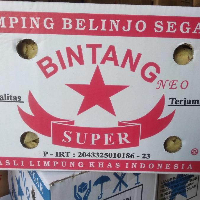 

Produk Terbaru Emping Belinjo/Melinjo Segar Limpung Bintang Super 1 Dus/Dos Merah 5Kg