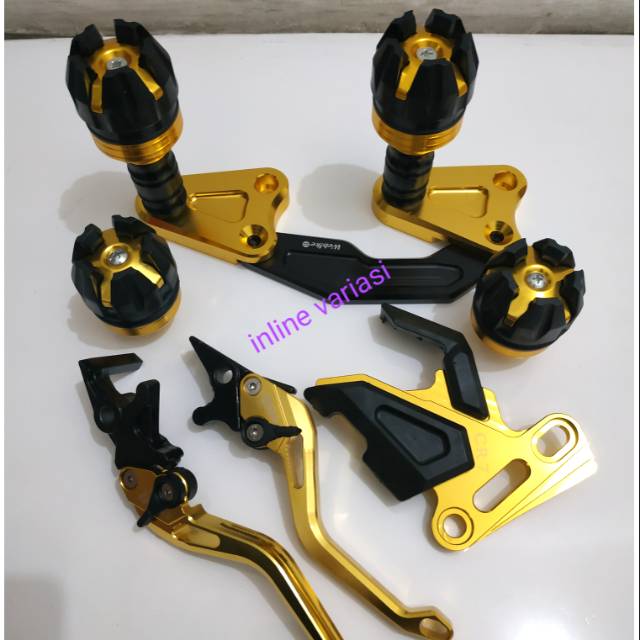 paket variasi nmax cnc 4item jalu slider knalpot nmax