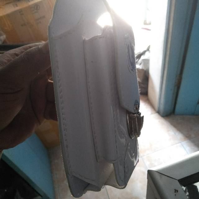 Sarung dompet hp logo satpam
