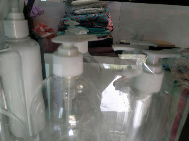 Botol Pet Tub 60 Ml Nat Pump Hitam