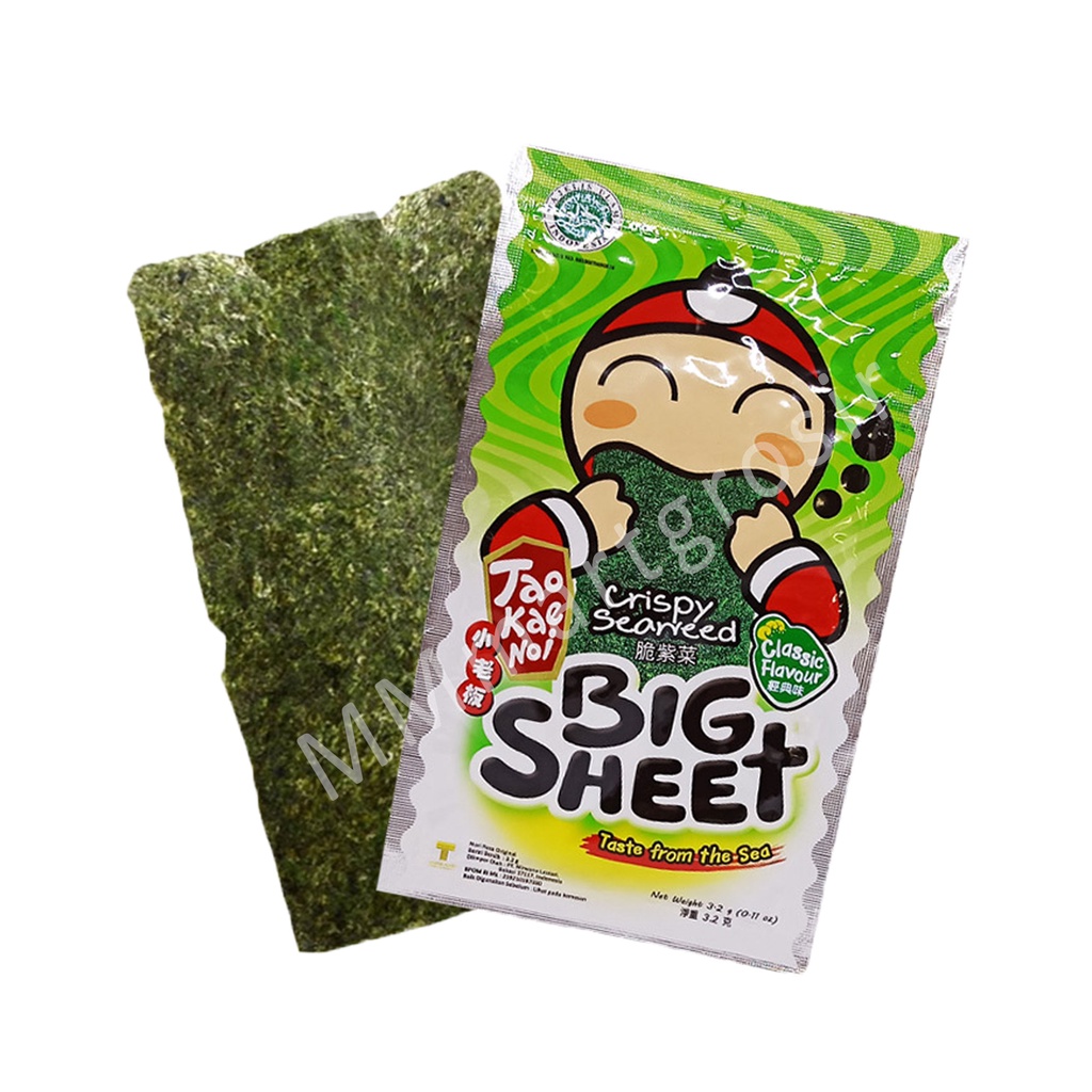 Tao Kae Noi / Big Sheet Rumput Laut / Crispy Seaweed