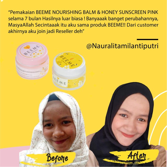 BEEME pelembab serba guna (Healing &amp; Nourishing Balm)