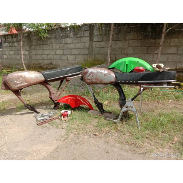 Bodi set cb rangka ori cb K3&CG tatanan begel panjang