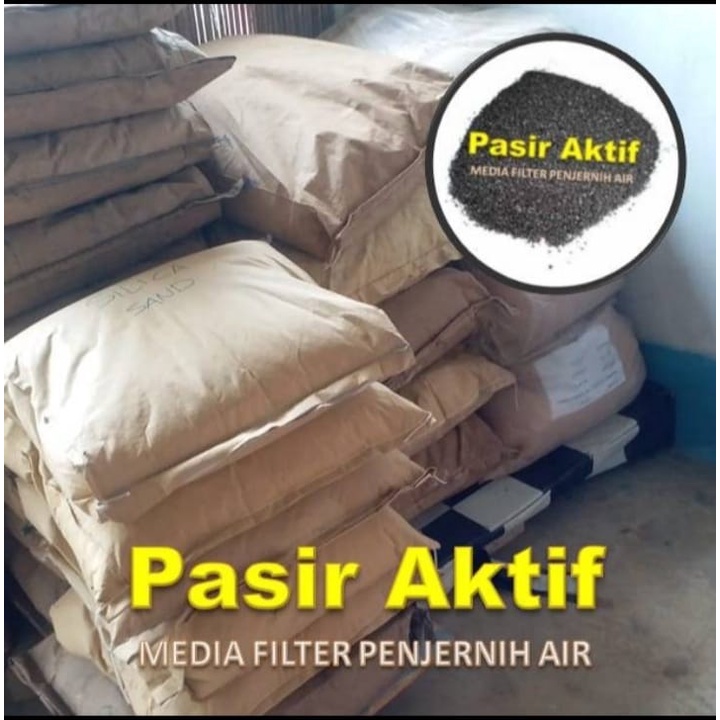 Jual Filter Air Pasir Aktif 25 Kg Media Filter Air Terbaik Best Quality