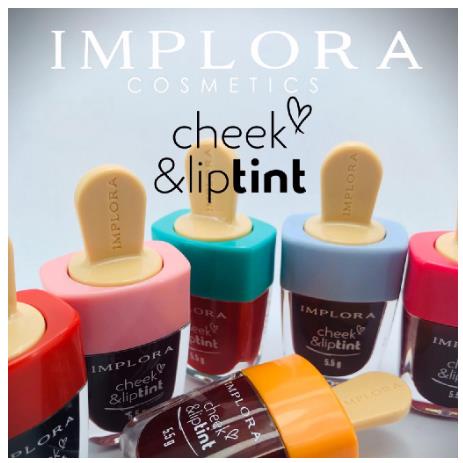 * NCC * Implora Liptint Cheek Lipstik Cair Lip Jelly Tint