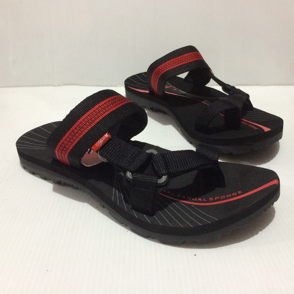  Sandal  Spon Jepit  Jempol  Spextra 06 Carvil 3 Warna Hitam 