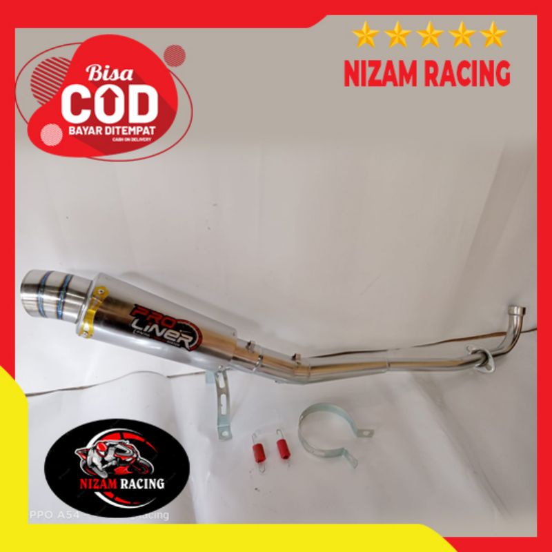 Knalpot New Proliner Motor Bebek/Netral.