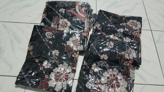 Terlaris Serut Genes Jelita Tunic Navbor Yelbor Whitbor Creambor Tunik Batik Modern Hrb030 D