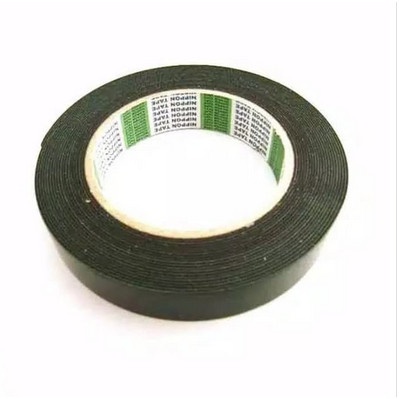 Nippon Double Tape Foam 1&quot; Inch x 5m Double tape hijau busa 3M Lem bolak balik dobel