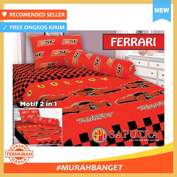 SPREI SAPUTRA SINGLE 120 X 200 ANIME EDITION FERRARI