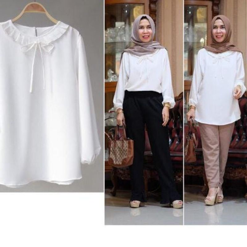 ATASAN TERBARU WILI BLOUSE ATASAN KEKINIAN TERMURAH TERLARIS