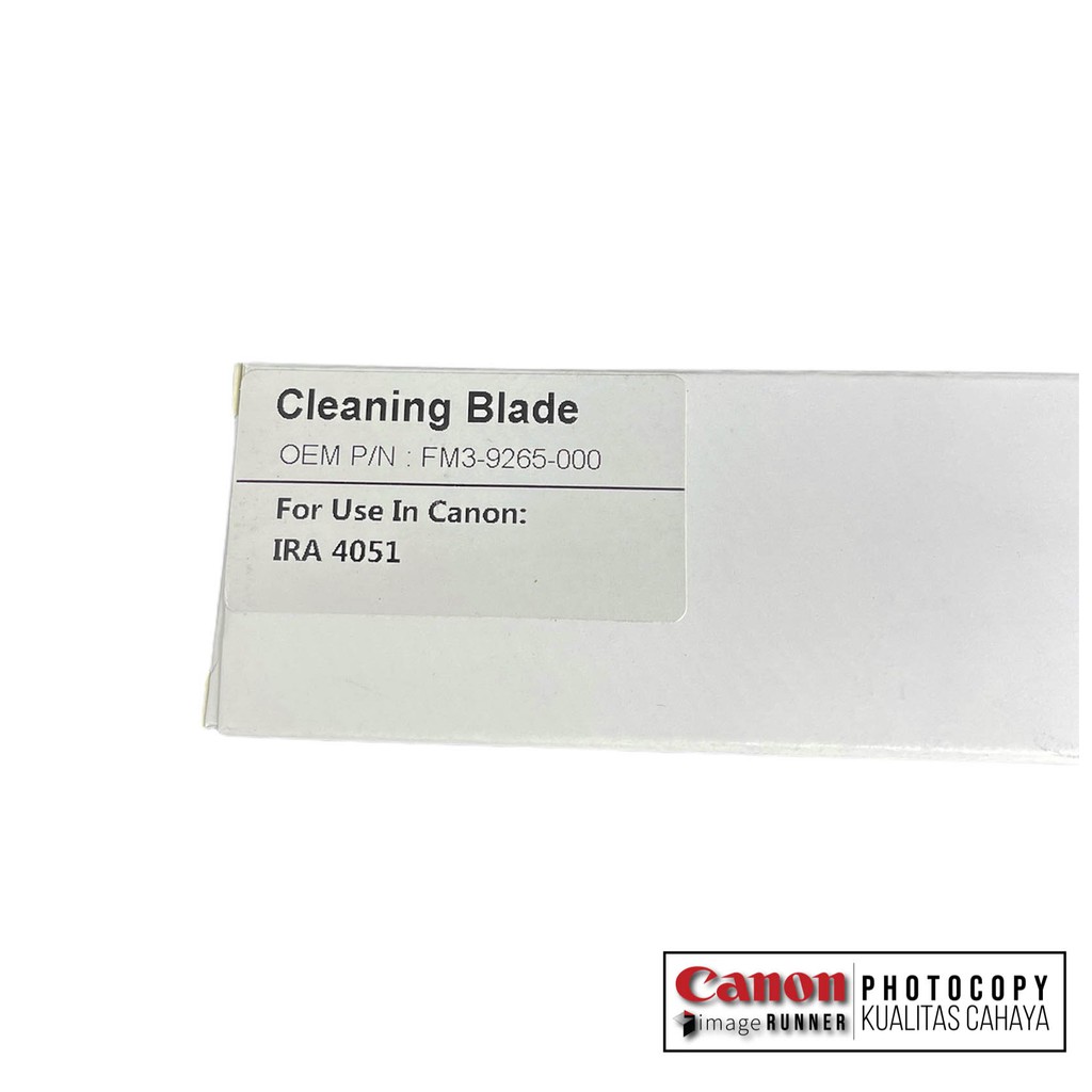 Cleaning Blade Fotokopi Canon IRA 4051/4251 FM3-9265-000 OEM Jepang