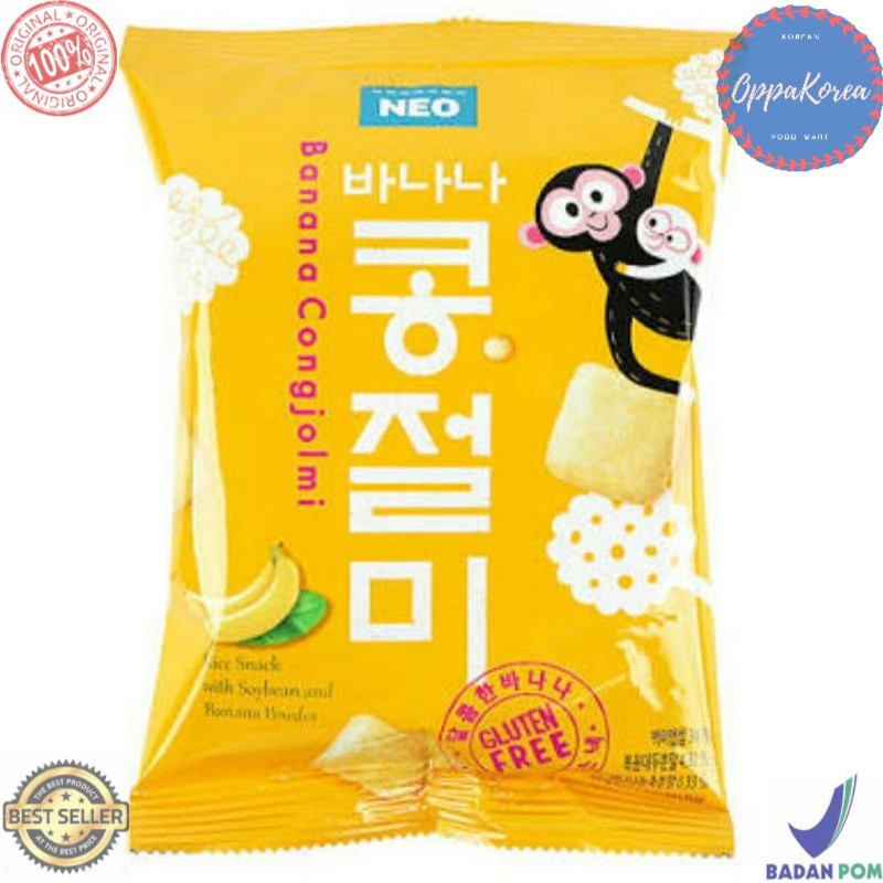 

Neo Congjolmi Banana Crackers 60 gram