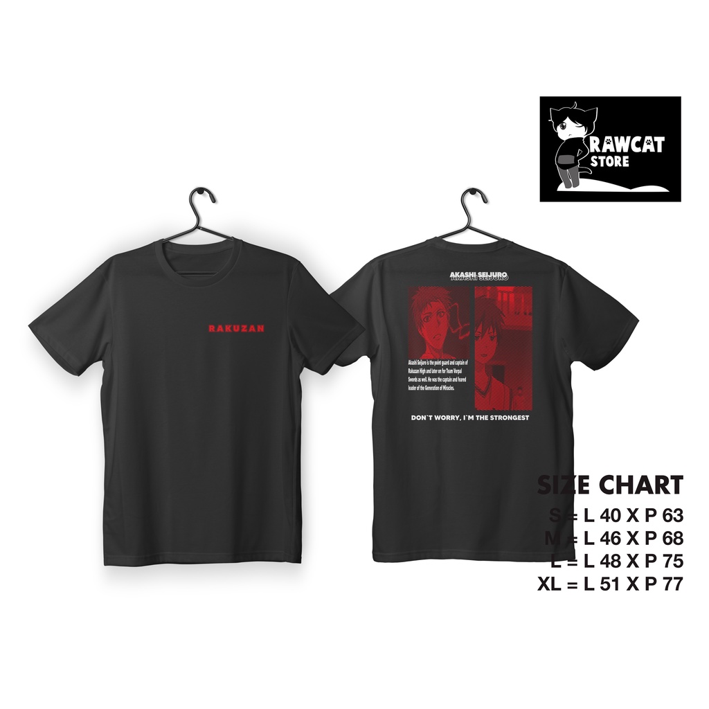 Kaos Anime Kuroko No Basket Akashi Seijuro