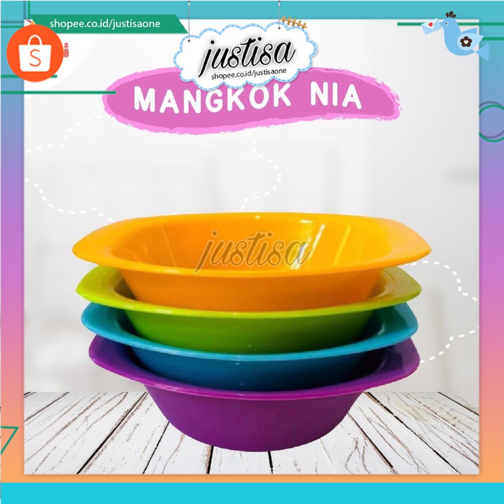 Promo !! MANGKOK MAKAN BAYI NIA 4 WARNA BERKUALITAS 4IN1 | BPA FREE - MANGKOK MAKAN BAYI NIA PREMIUM