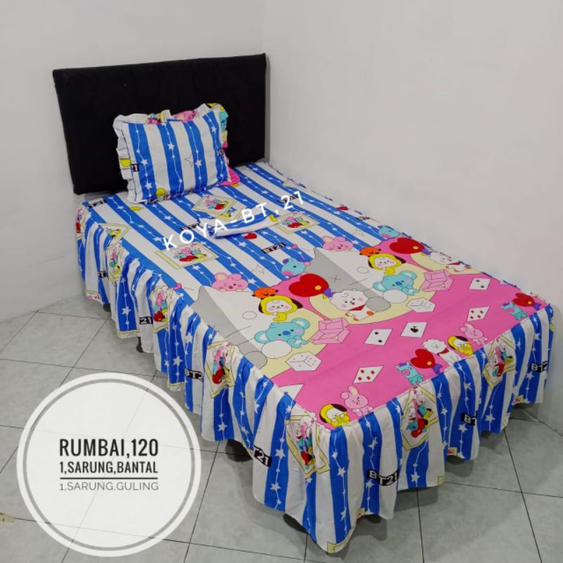 Sprei Rumbai BTS Ukuran 120