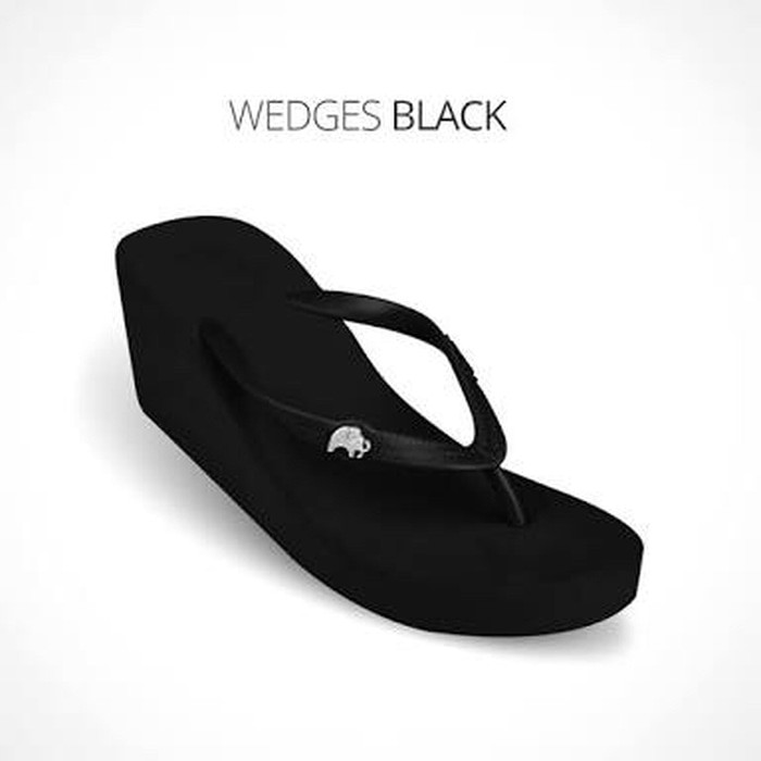 Fipper WEDGES 7CM BLACK
