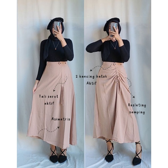 ROK SERUT IRENE // ROK SERUT CRINKLE AIRFLOW PREMIUM KERUT SAMPING