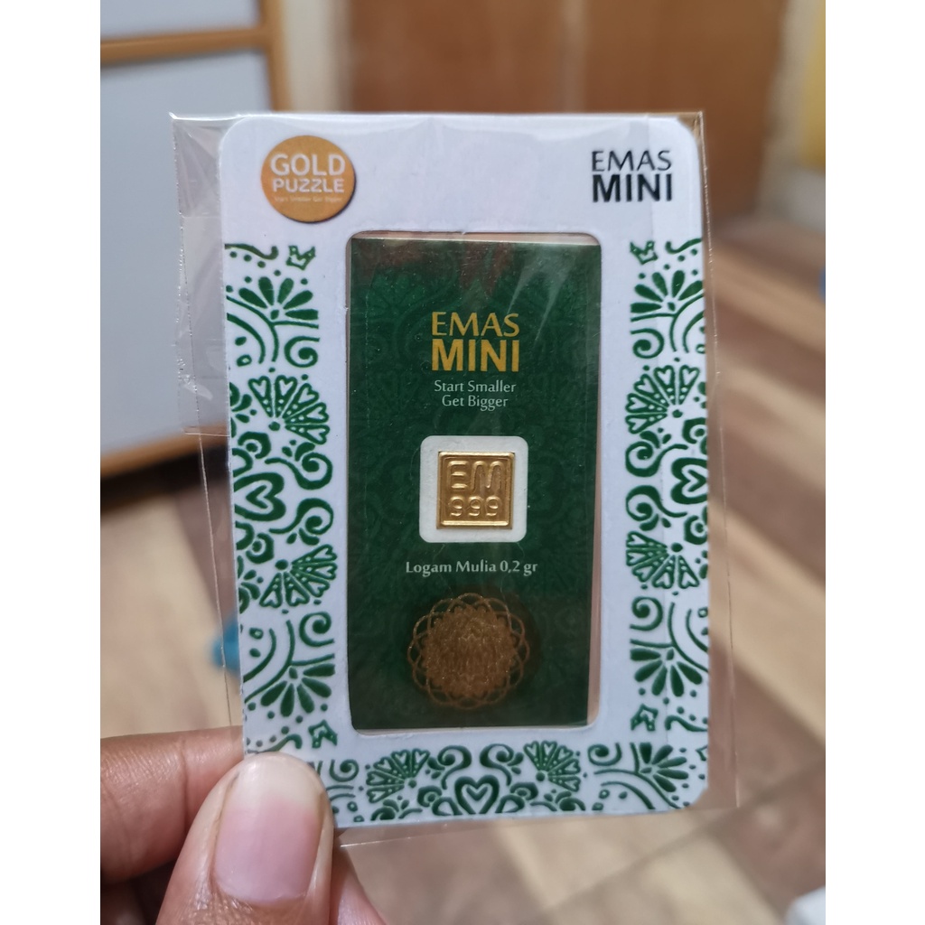 HMA - Logam Mulia Emas Mini 0.2 gram