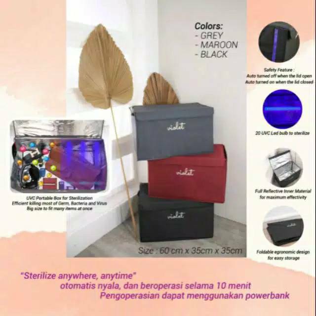 Sterilizer Box Uv Violet