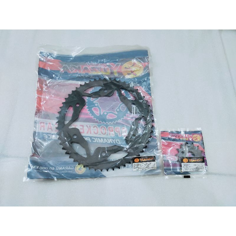 Gear Gir Depan Belakang CRF 14T-55T Yuzaka