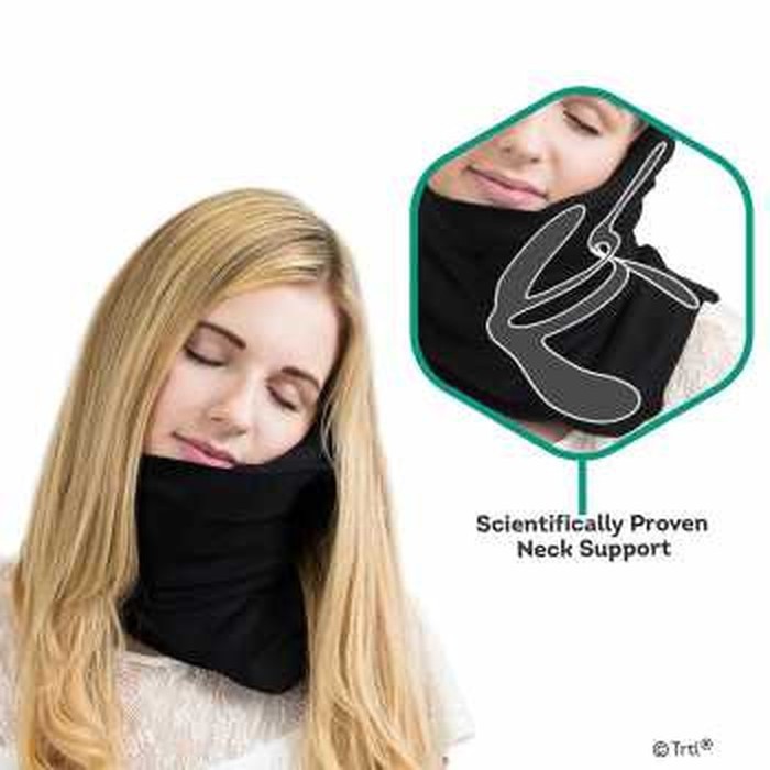 Bantal Selimut Leher Travel Neck Pillow Support Bantal Mobil Head Rest