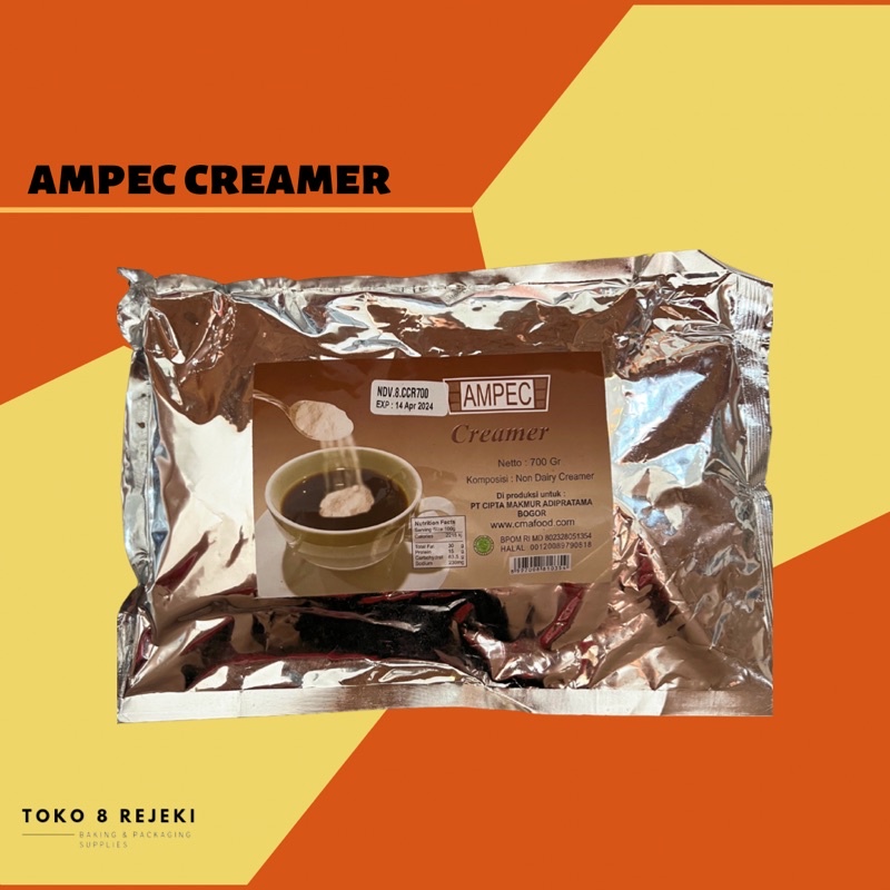 

AMPEC CREAMER 700 GR KRIMER KOPI / ANEKA MINUMAN