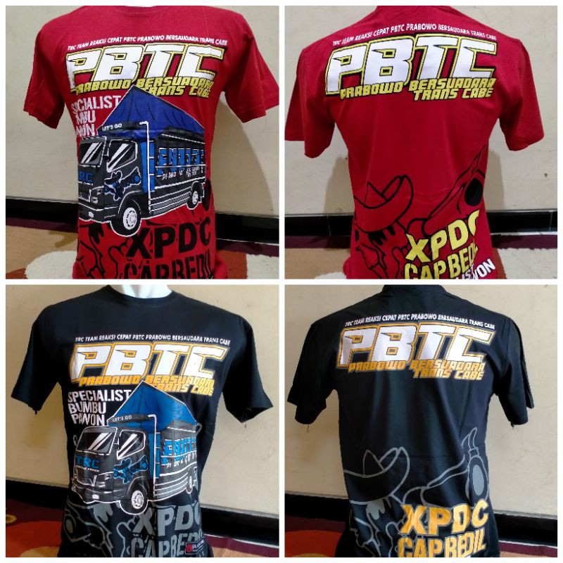 kaos truck PBTC prabowo bersaudara