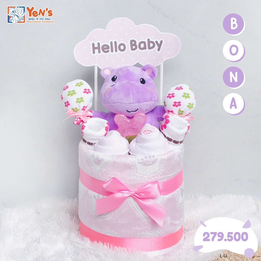 Diapers Cake Medium - Bona / Theo / Moli Series