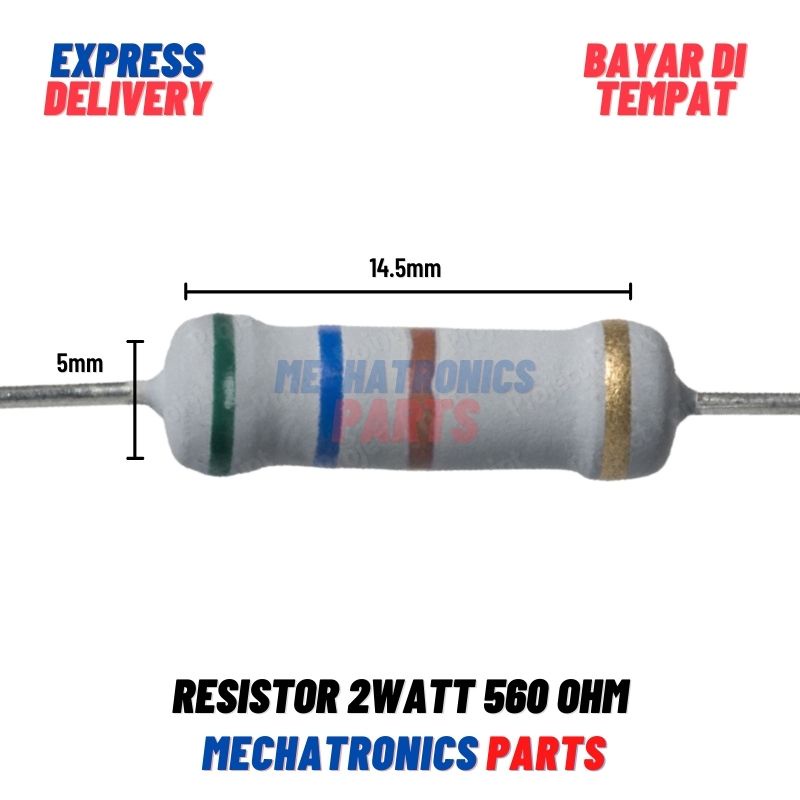 [PAS-9252] RESISTOR 2WATT 560OHM