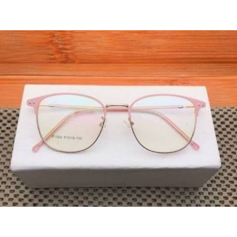 Kacamata Minus Anti Radiasi | Fashion cewek fashion Wanita premium quality 1924 kacamata trend femin
