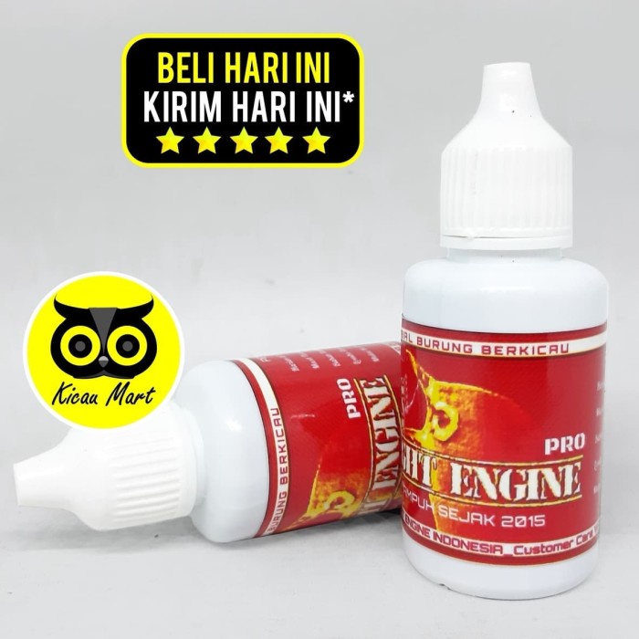 Vitamin Burung - Vitamin Fight Engine Pro Obat Penggacor Burung Murai Kacer Kenari Tpsb
