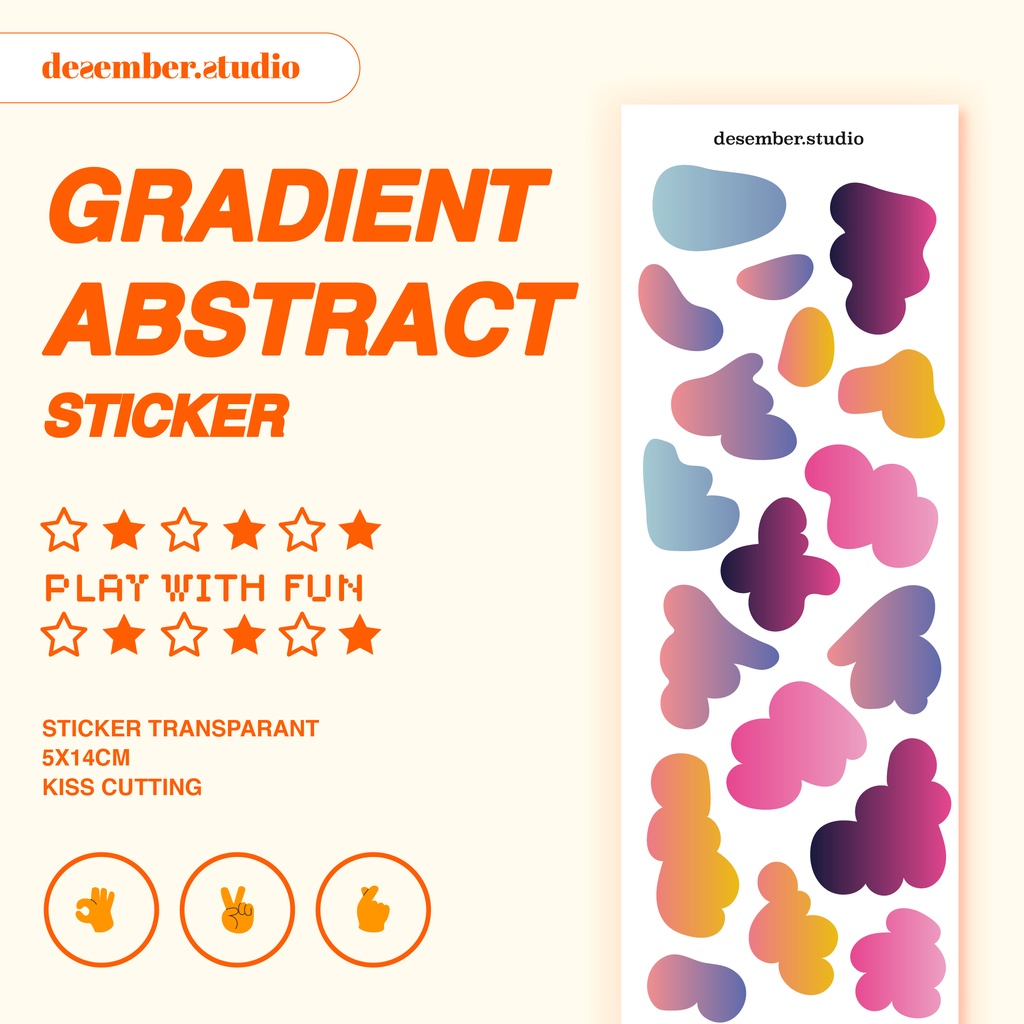 

Gradient Abstract Sticker