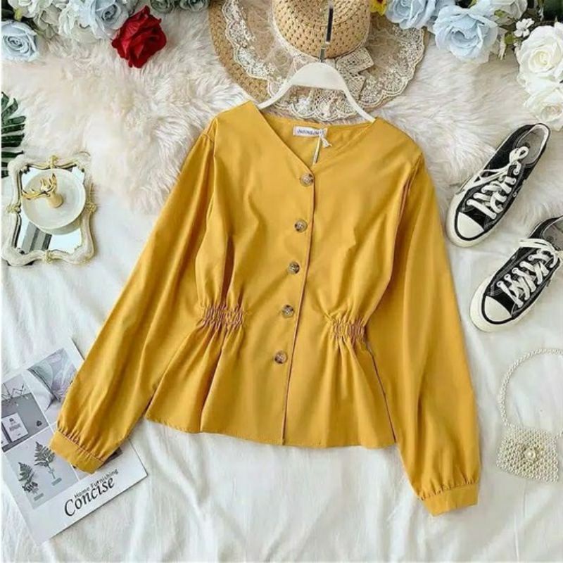 Arifirn Blouse Poka Top - Blouse Wanita | Kemeja Wanita