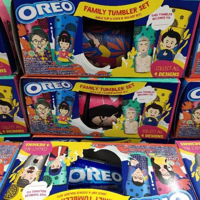 Oreo tumbler/oreo family tumbler set