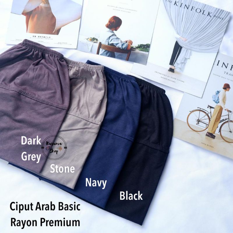 Ciput Arab bahan Rayon Premium