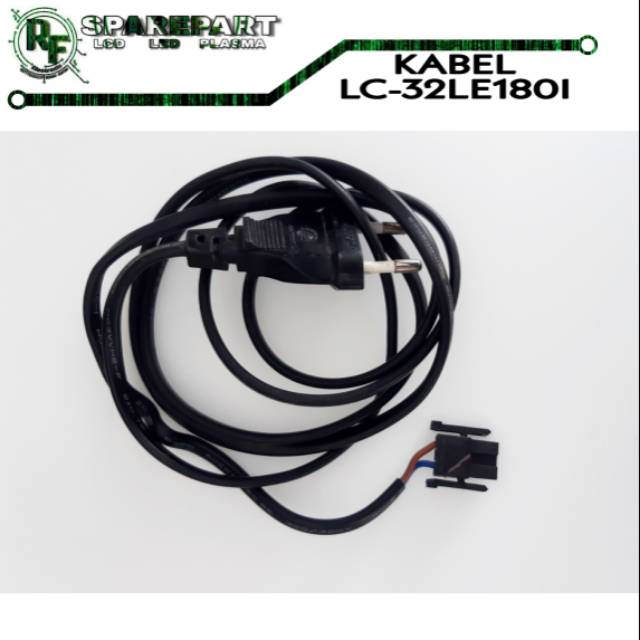 KABEL TV LED SHARP LC-32LE180I  colokan tv led sharp lc 32le180 i