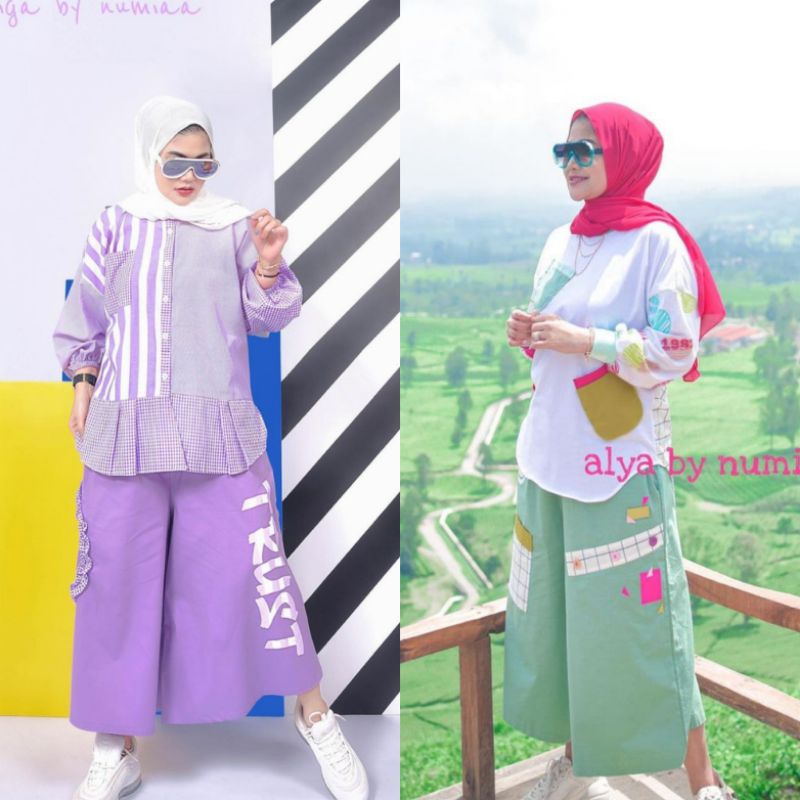 Set atasan + celana Prod by numia ori