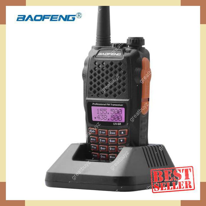 Handy Talkie/POFUNG UV-6R UV6R UPGRADE Dari UV5R Radio HT