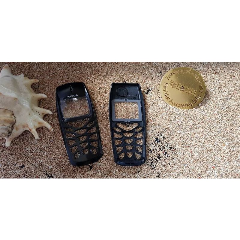 casing depan nokia 3510 3510 hitam black doff