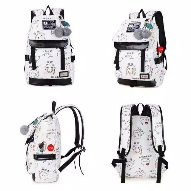 BDKR_TAS - TAS RANSEL SEKOLAH ANAK KARAKTER MODEL FULLPRINT KUCING JEPANG RANSEL TERBARU LOKAL HANDMADE HOT ORTOPEDI BACKPACK MULTIFUNGSI