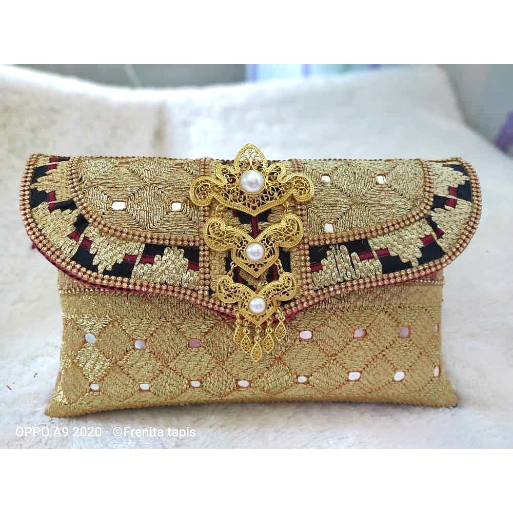 [BISA COD] Clutch Tapis Matakibau Lampung size S M L