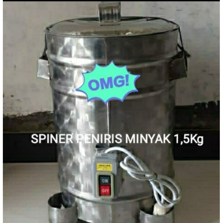 SPINNER PENIRIS MINYAK KAPASITAS 1,5Kg