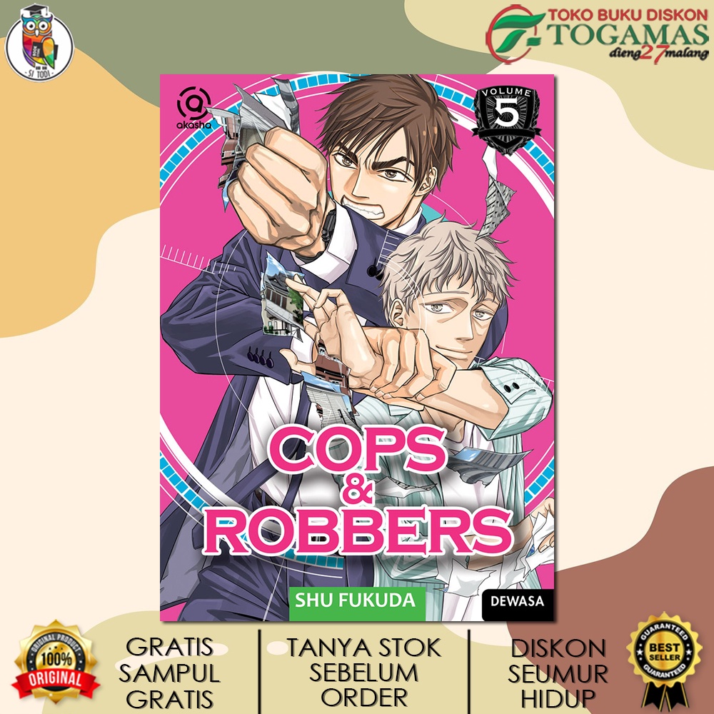 SERI KOMIK AKASHA : COPS &amp; ROBBERS KARYA SHU FUKUDA