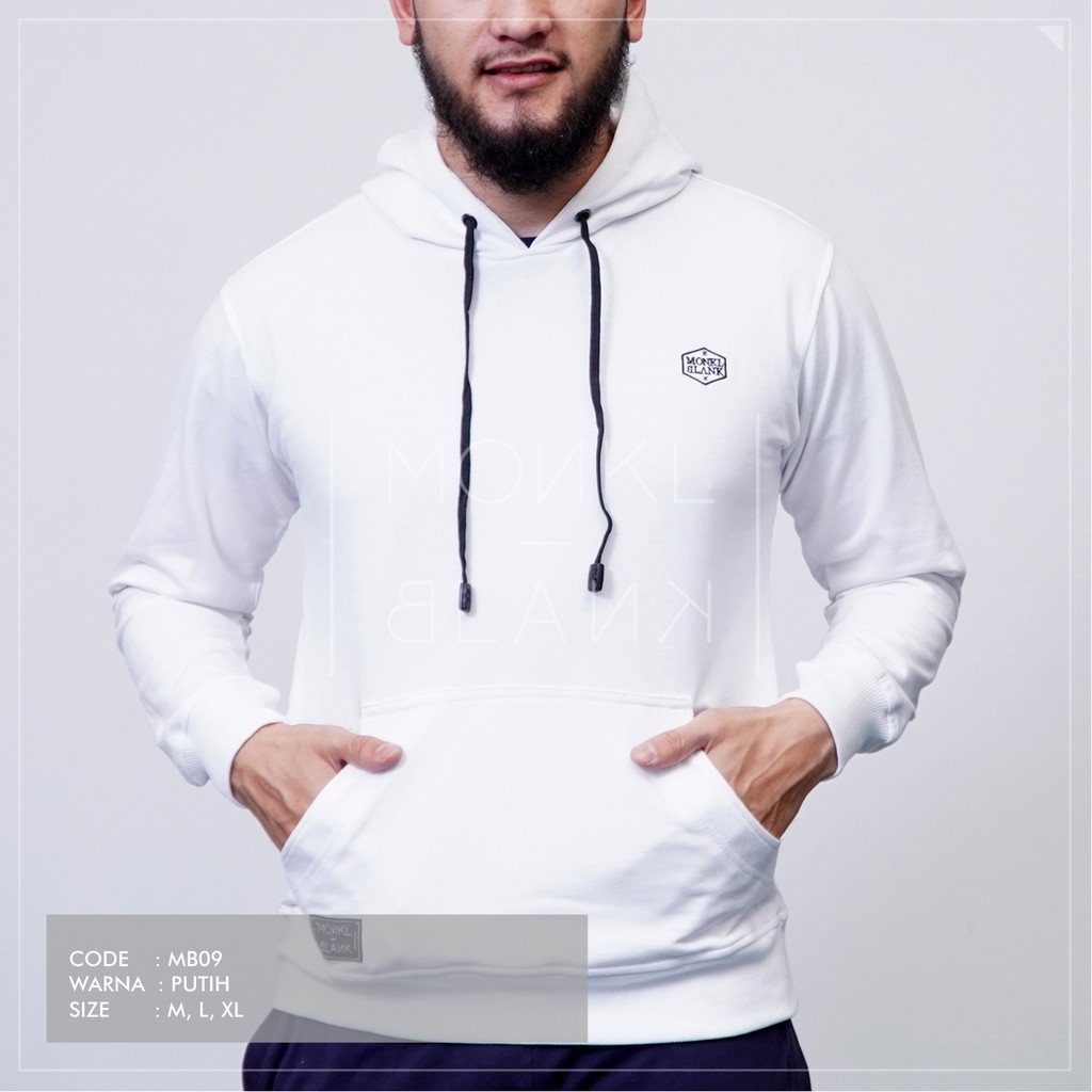 MONKL BLANK Jaket Polos Sweater Hoodie Polos Jumpper Hoodie Termurah Kualitas Distro