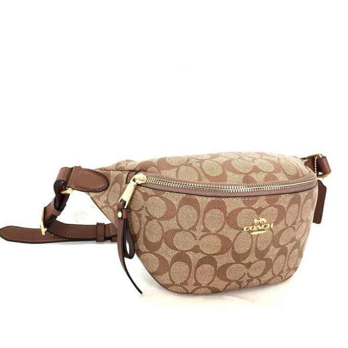 ⭐⭐ SUPPLIER WAISTBAG WANITA MURAH⭐⭐ COACH FANNY BELT BAG IN SIGNATURE EKONOMIS