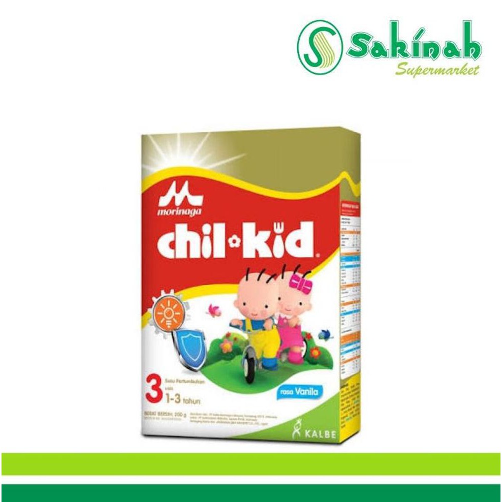 Morinaga Chil Kid Reguler Vanilla 200Gr